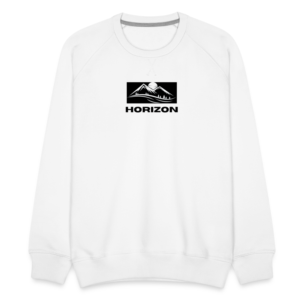 Hidden Horizon - Men’s Premium Horizon Sweatshirt - white