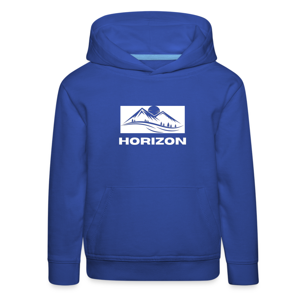 Hidden Horizon - Kids' Premium Horizon Hoodie - royal blue