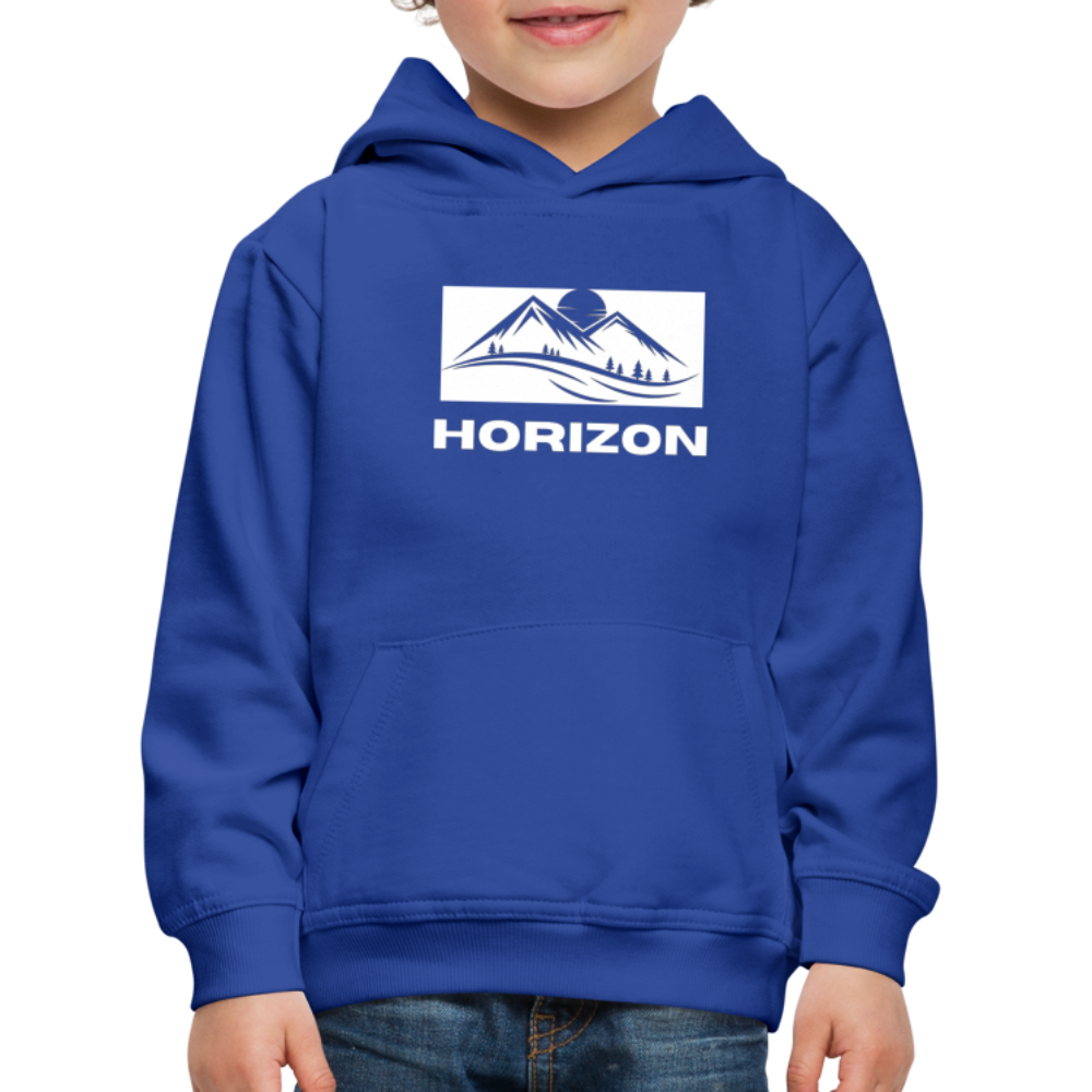 Hidden Horizon - Kids' Premium Horizon Hoodie - royal blue