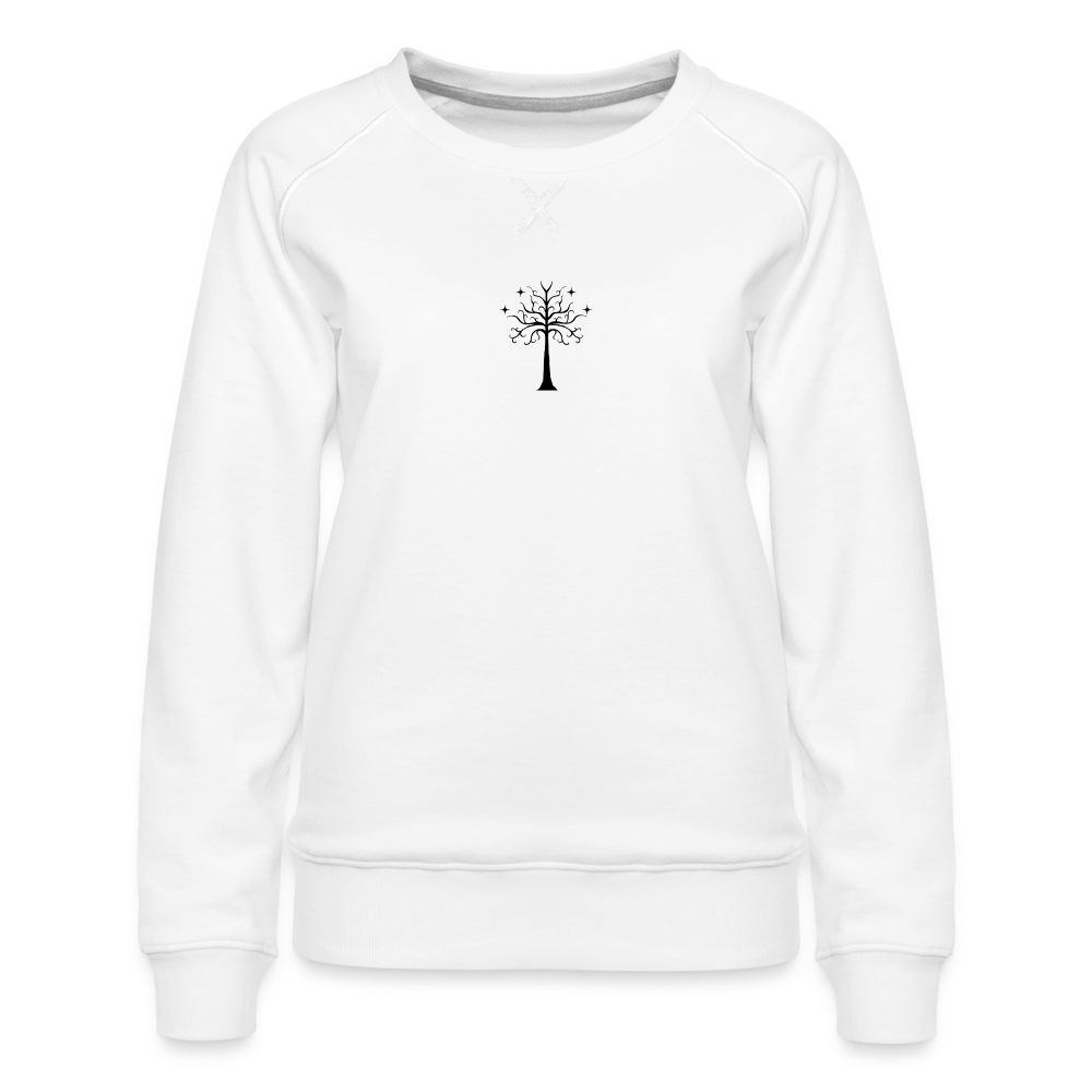 Hidden Horizon - Women’s Premium King's Tree Sweatshirt - white