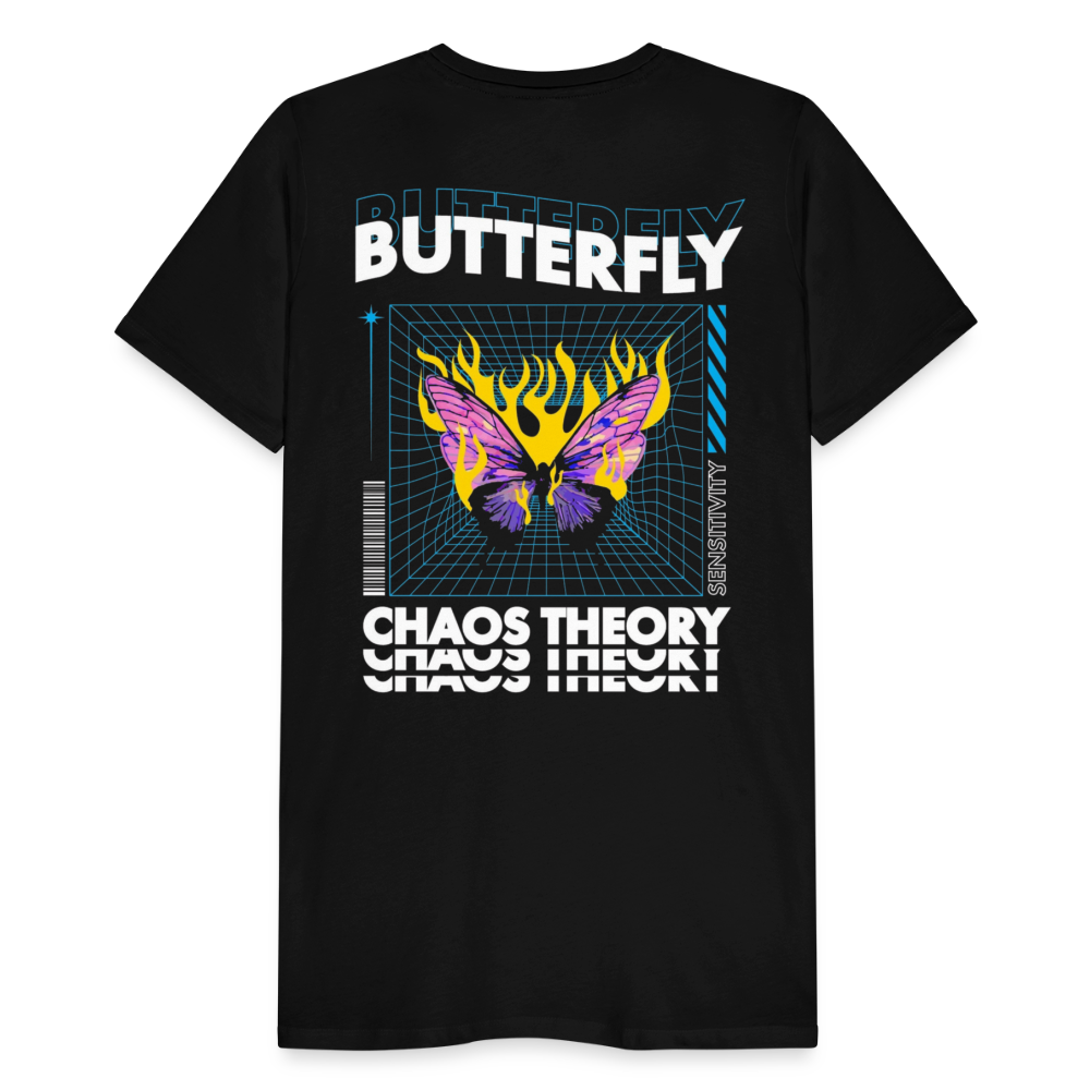 Horizon Origins - Men’s Premium Butterfly T-Shirt - black